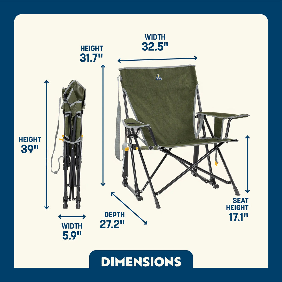 GCI Outdoor product image: Kickback Rocker™ S0 — Kickback Rocker™