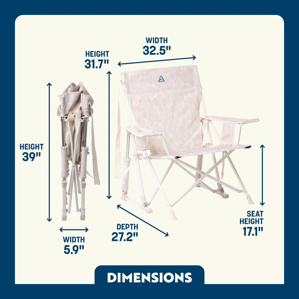 GCI Outdoor product view: Kickback Rocker™ S0 — Kickback Rocker™