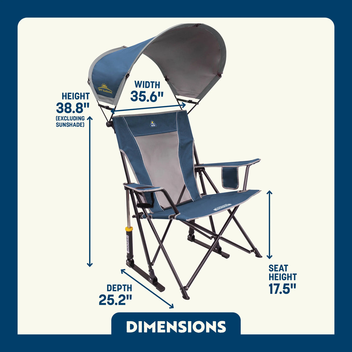 GCI Outdoor product image: SunShade Rocker™ T0 — SunShade Rocker™