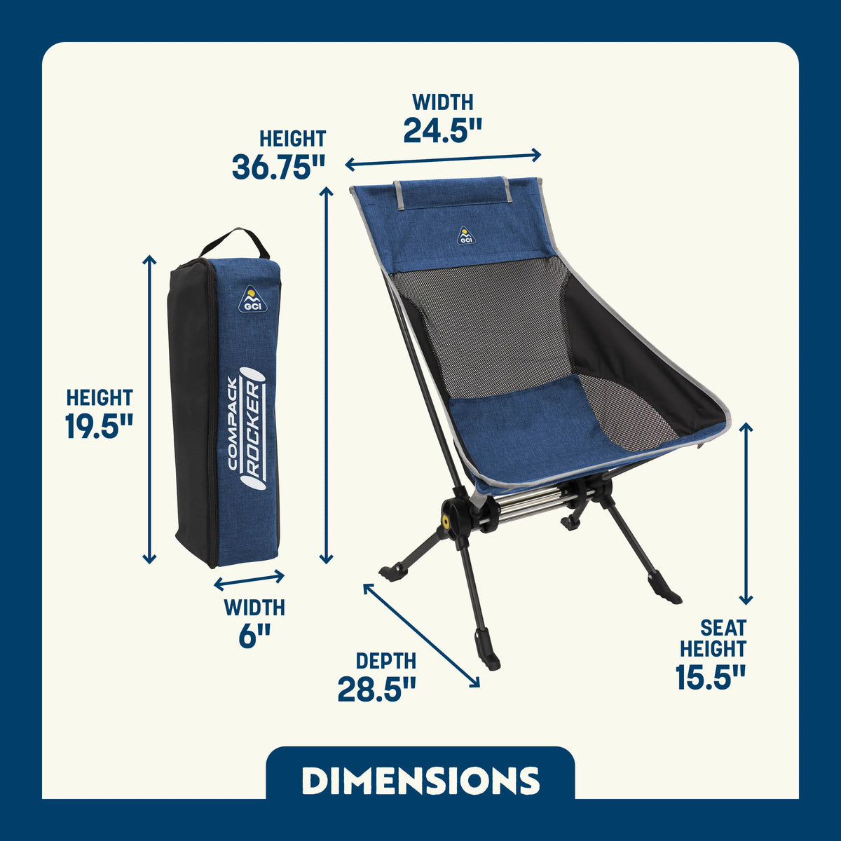 GCI Outdoor product image: ComPack Rocker™ L3 — ComPack Rocker™