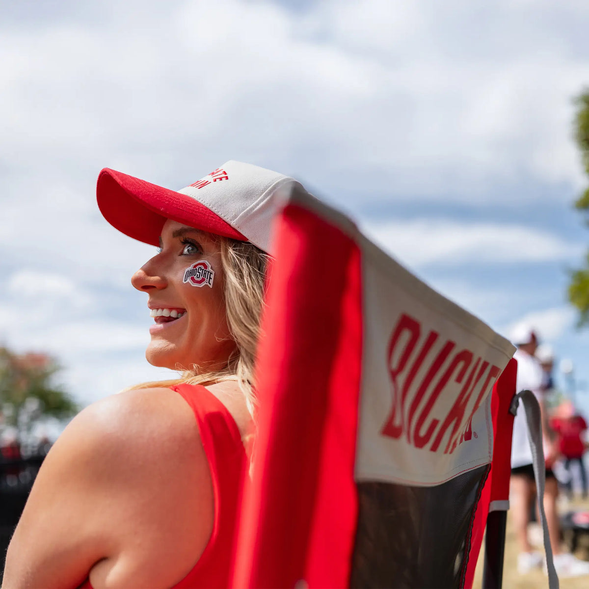 GCI Outdoor product image: Comfort Pro Rocker™ - Ohio State Buckeyes V9 — Comfort Pro Rocker™ - Ohio State Buckeyes