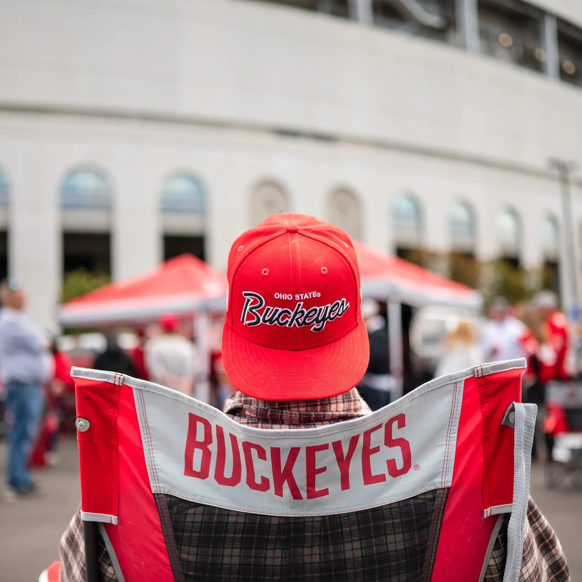 GCI Outdoor product view: Comfort Pro Rocker™ - Ohio State Buckeyes V9 — Comfort Pro Rocker™ - Ohio State Buckeyes