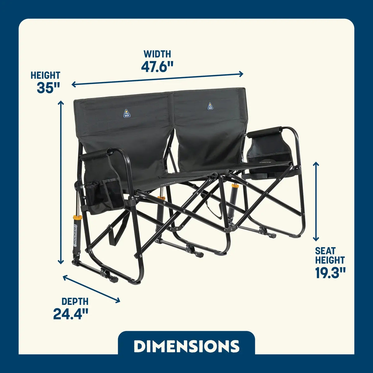 GCI Outdoor product view: Tandem Rocker™ X1 — Tandem Rocker™