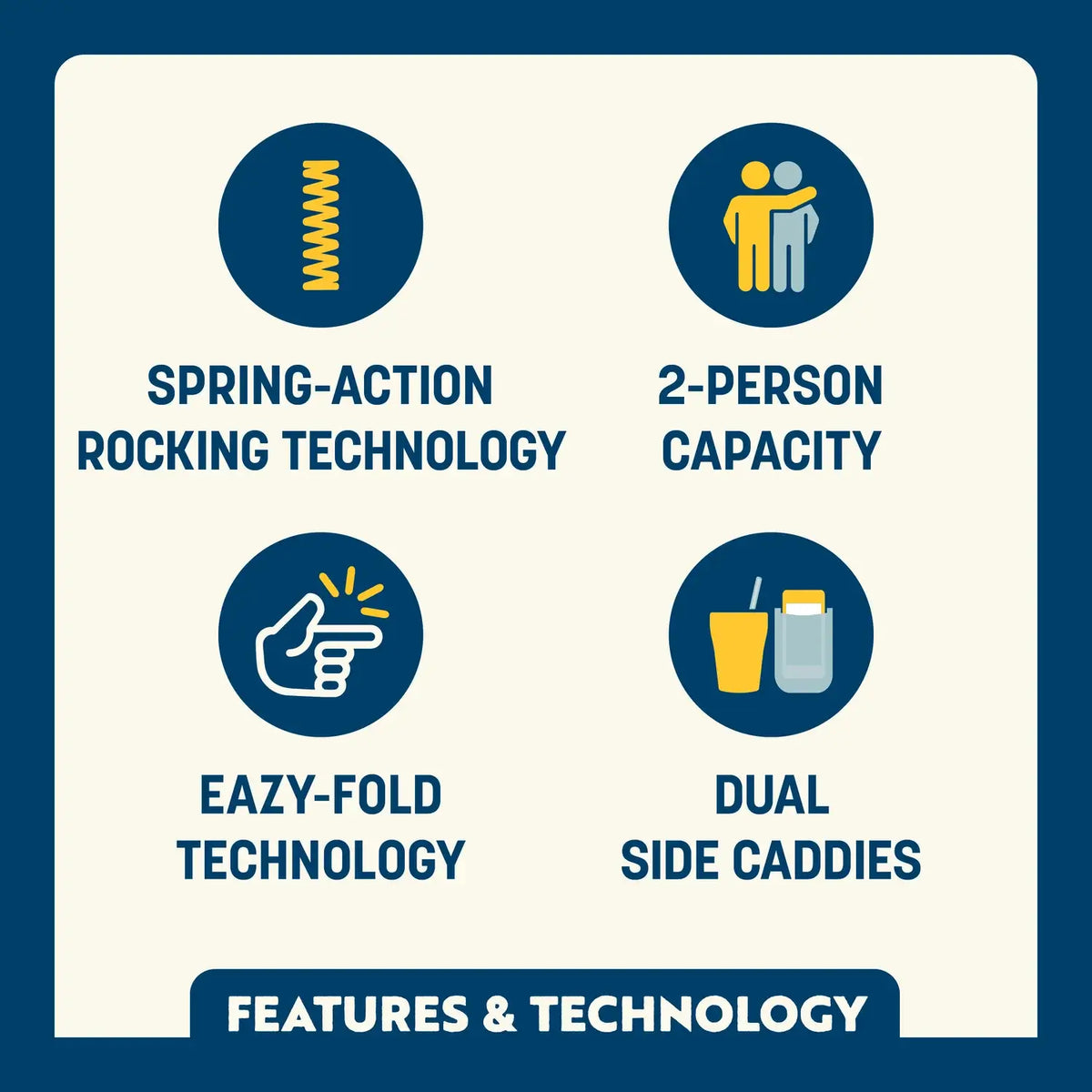 GCI Outdoor product view: Tandem Rocker™ X1 — Tandem Rocker™